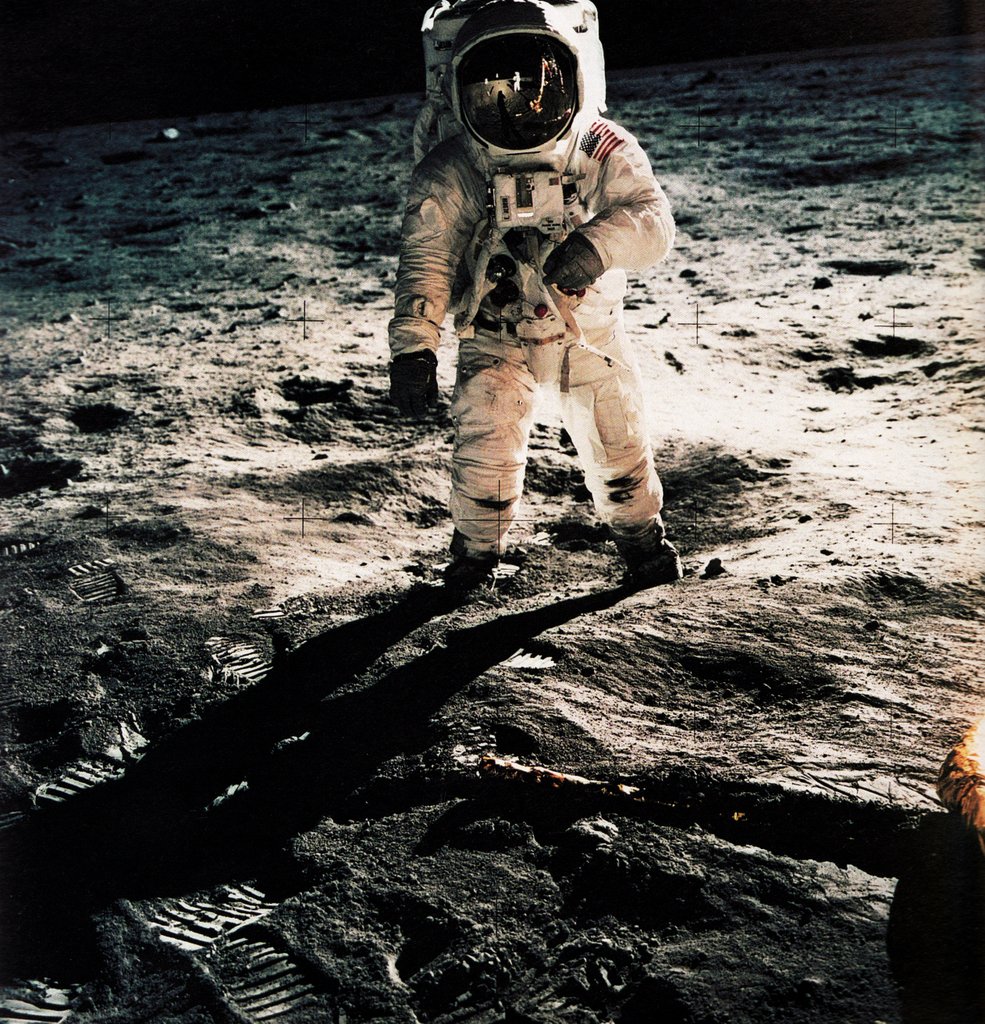 Armstrong Neil - Buzz Aldrin on the Moon