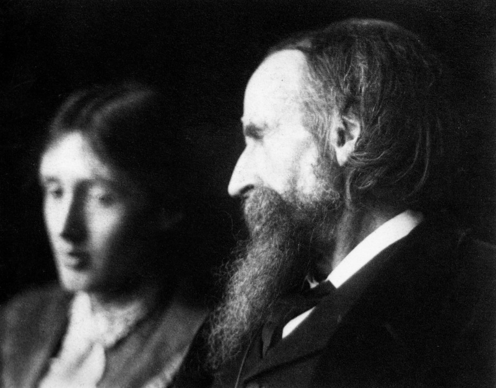 G C Beresford Leslie Stephen and his Daughter Virginia