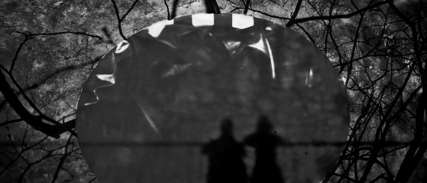Doublehaiku uschlého listu